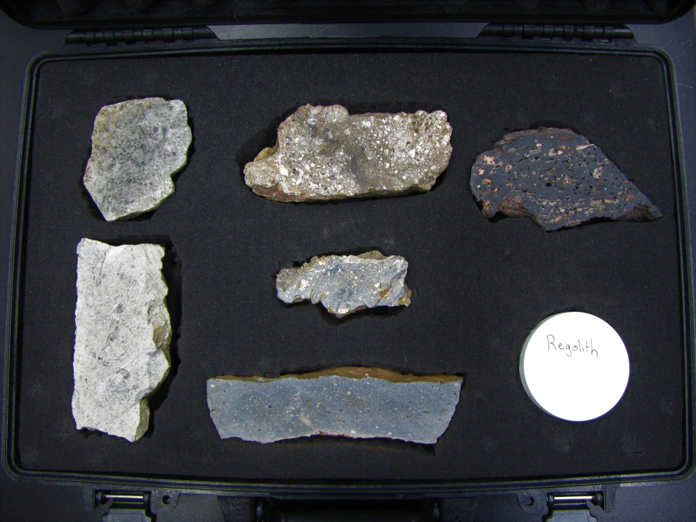 Example of a Lunar Rock Kit